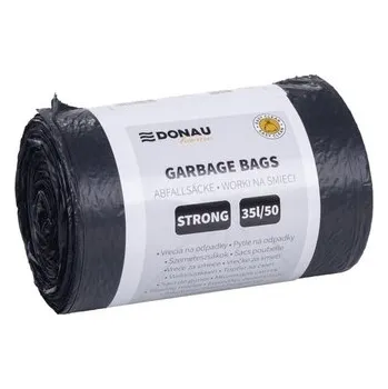 Podlahový mycí stroj Worki na śmieci mocne LDPE 35l rol. 50szt. czarne, Donau Home