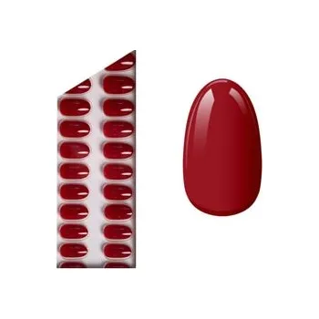 Make-up Miss Sophie Press On Nails Paris Je T'aime Press On Nails Short Round Vyhlazovací kartáč