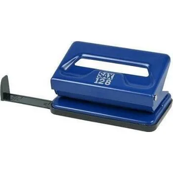 Děrovačka, na 12 listů, SAX "128s", modrá