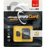 imro microSD 2 GB Class 6 + adaptér SD