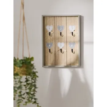 Věšák Sinsay - Věšák na klíče - šedá - 678IJ-09X - 678IJ-09X-ONE