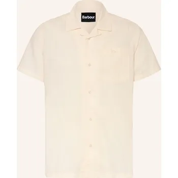 Pánská košile Barbour Pánská Resortní Košile Parkvale Comfort Fit, krémová, 42