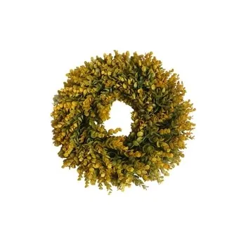 Dekorativní plastový věnec – podzimní odstíny (Ø 50 cm)