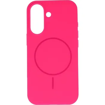 Pouzdro na mobilní telefon Zadní kryt Magsafe Slim Silicone pro Samsung Galaxy S25 FE pink