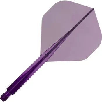 Příslušenství pro šipky Condor Letky AXE - Standard - Medium - Clear Purple CN578