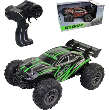 autodráha RC Auto velká kola na vysílačku 2,4GHz na baterie Světlo 2 barvy