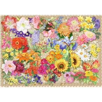 Puzzle RAVENSBURGER Puzzle Nádherná květena 1000 dílků