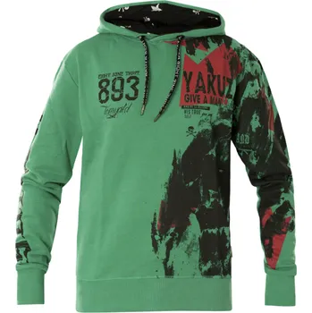 Pánská mikina Pánská mikina bez kapuce Yakuza HOB 14001 jelly bean velikost: 4XL