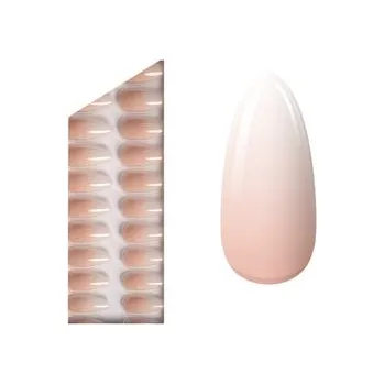 Make-up Miss Sophie Press On Nails Nude Babyboomer Press On Nails Medium Almond Vyhlazovací kartáč