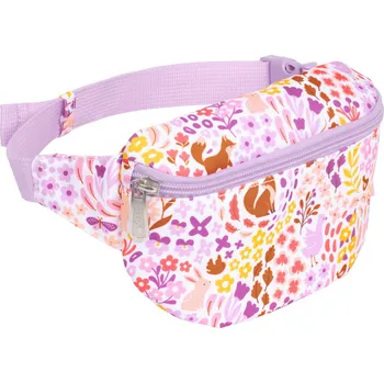 Outdoorové zavazadlo A Little Lovely Company - dětská ledvinka - květinová zahrada