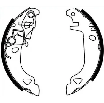 Brzdová čelist Sada brzdových čelistí PAGID H8805N