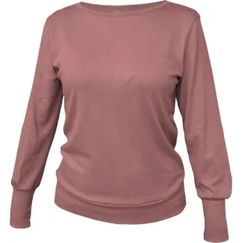 Dámské tričko Dámské tričko, dlouhý rukáv KURELA 802 hnědorůžová S