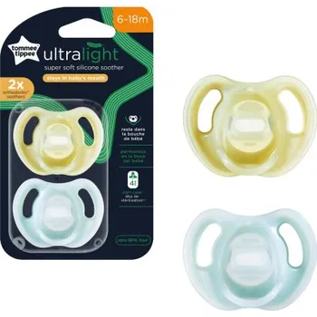 CTN Dudlík Ultra-light 6-18m, 2 ks