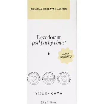 Your Kaya - Deodorant na podpaží a poprsí - Zelený čaj a jasmín - 35 g