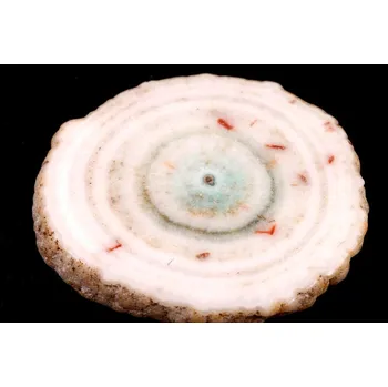 Korálek Kabošon Solar Quartz č.1638 (48x45x6mm)