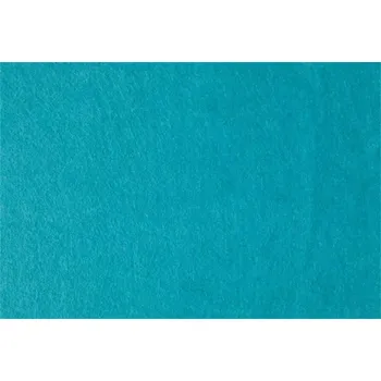 Plst, tyrkysová, A4, 1 mm