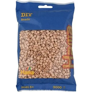 Dětské navlékací korálky Koraliki Midi beżowe w woreczku (3000szt.), Hama