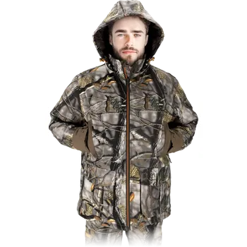 Ochranné vybavení na lov a střelbu Reis Hunter BULL Zateplená bunda Camo M-3XL