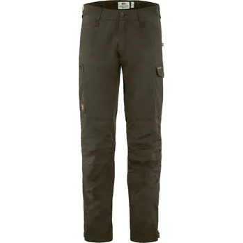 Pánské kalhoty kalhoty turistické pánské FJÄLLRÄVEN Kaipak Trousers M, Dark Olive - 54/L