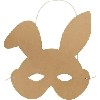 Karnevalová maska Maska dziecięca Królik, Decopatch