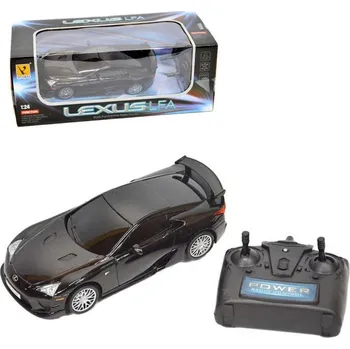 autodráha RC Auto Lexus LFA na vysílačku 1:24 na baterie 2 barvy Světlo
