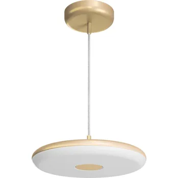 OSMONT ZET60554 ZETA ST1 FP závěsné plastové svítidlo zlatá / bílá IP40 4000 K 31W LED