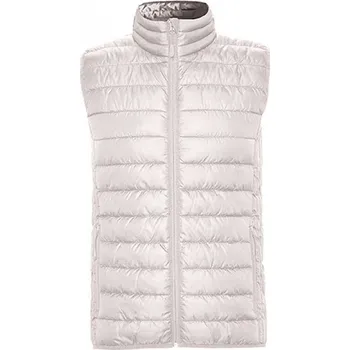 Pánská vesta Roly Zateplená prošívaná vesta Oslo s měkkou výplní a podšívkou Barva: bílá vintage, Velikost: XL RY5092