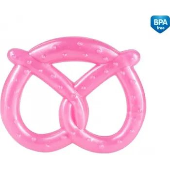 Canpol Babies Elastické kousátko Preclíček - růžové