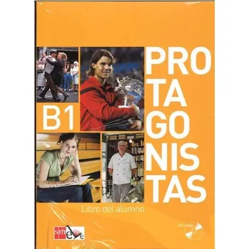 Protagonistas B1 podręcznik + 2CD - Enrique Sacristan, Pilar Melero, Belen Gaudioso S