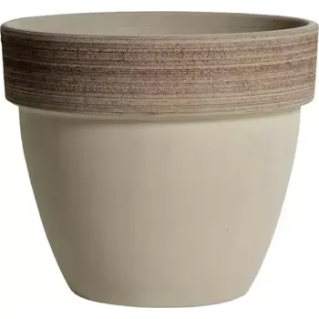 Květináč Květináč PALLADIO d16x14h, vulcano-šedý