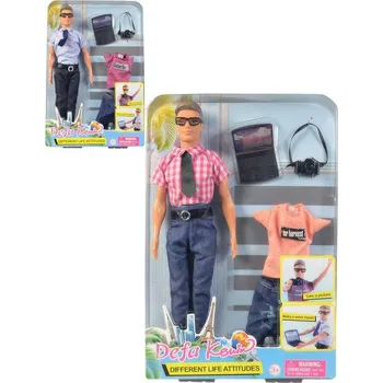 Panenka Panenka Defa Lucy panák Kevin youtuber 30cm s brýlemi set s trendy doplňky 2 druhy