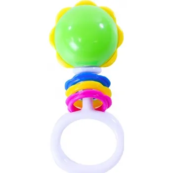 RAPPA Chrastítko koule s tvary a úchytem