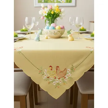 ubrus Forbyt Ubrus velikonoční, Slepičky, žlutý Ubrusy: 30 x 45 cm