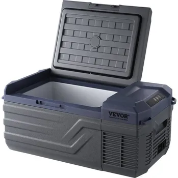Autochladnička VEVOR Kompresorová autochladnička -20°C, 15 l mraznička s jednou zónou 12/24V DC a 100-240V AC
