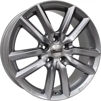 Alu kolo Alu kola CMS C27, 16x6.5 5x112 ET41, stříbrná vhodné pro MG ZS II (od 2025), MG HS I (do 2024), MG MG5, Škoda Superb III, VW Passat B8 (2014-2023)