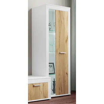 Komoda VCM Vitrína Usilo, bílá 487180