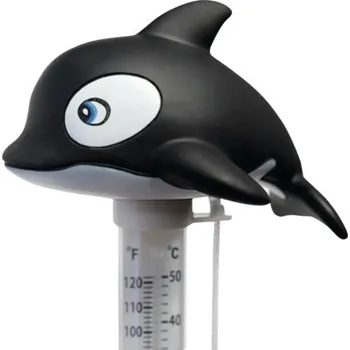 teploměr do vody pro miminko Plovoucí bazénový teploměr motiv kosatky