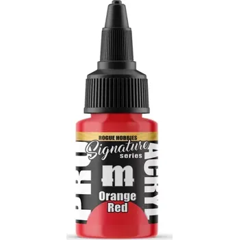 Modelářská barva Pro Acryl Rogue Hobbies Orange Red - 22ml