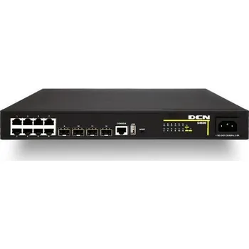 Switch DCN SWITCH S4600-12X-P-SI L2 8xPoE+/4xSFP+ (125W)