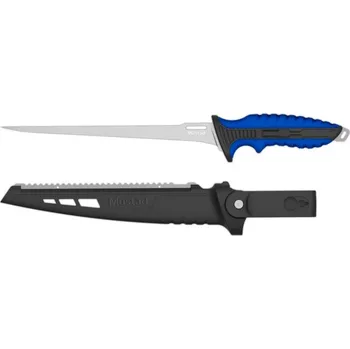 Kuchyňský nůž MUSTAD 9inch 4116 STAINLESS STEEL ULTRA FLEX FILLET KNIFE - POLISHED BLADE FINISH BLUE