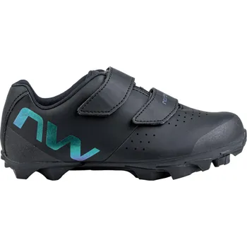 Pánské cyklistické tretry Northwave Hammer Junior - Black/Iridescent 37