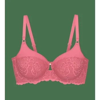 Podprsenka Dámská podprsenka Wild Peony Florale W01 - RED - růžová 3880 - TRIUMPH RED 80C