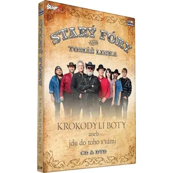 Starý fóry & Tomáš Linka - Krokodýlí boty aneb Jdu do toho s vámi - CD + DVD