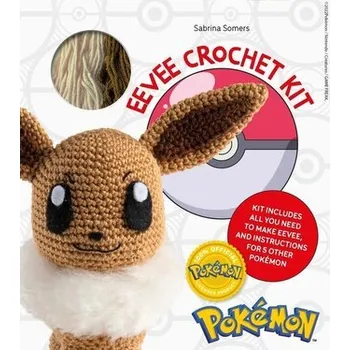 Populárně naučná literatura pro dospělé Pokémon Crochet Eevee Kit - Somers, Sabrina