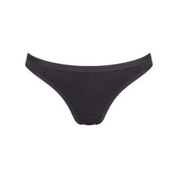 Kalhotky Dámská tanga ZERO Feel Air String - BLACK - černé 0004 - SLOGGI BLACK M
