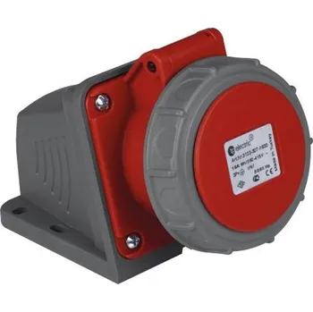 Elektrická zásuvka TP Electric 3023-307-1600 Nástěnná zásuvka, Quick Connect 4x16A / IP67 (TP Electric 3023-307-1600)