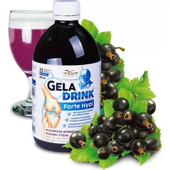 Orling Geladrink Forte Hyal Biosol 500 ml, černý rybíz