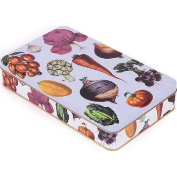 Dóza na potraviny Plechová dóza Zelenina II - Kateřina Winterová collection