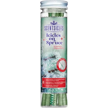 Vonná tyčinka Scentsicles vonné tyčinky na stromeček - Icicles On Spruce, 6 ks