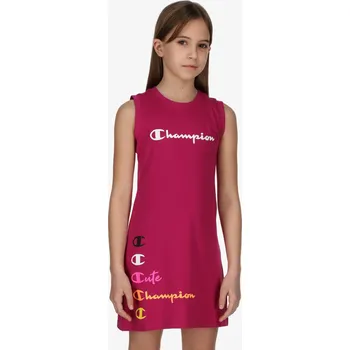 Dívčí šaty Champion GIRLS CUTE SLEEVELESS DRESS S